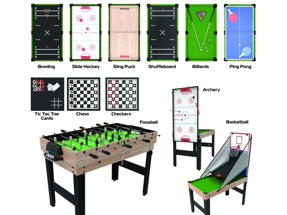 13-in-1 Game Table Set