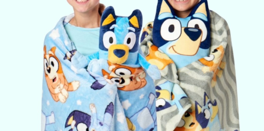 Bluey Plush & Throw Blanket Set Just $22.49 on Walmart.com
