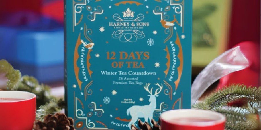 Harney & Sons 12 Days of Tea Countdown Calendar Just $9 on Amazon