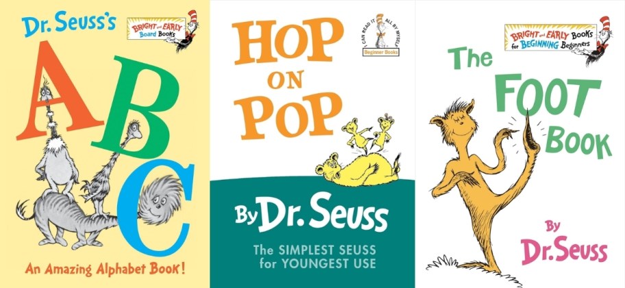 3 dr seuss board books