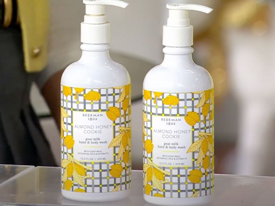 Two Beekman 1802 Hand & Body Washes