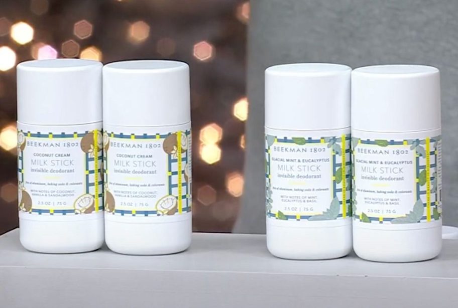 Two sets of Beekman 1802 Deodorants