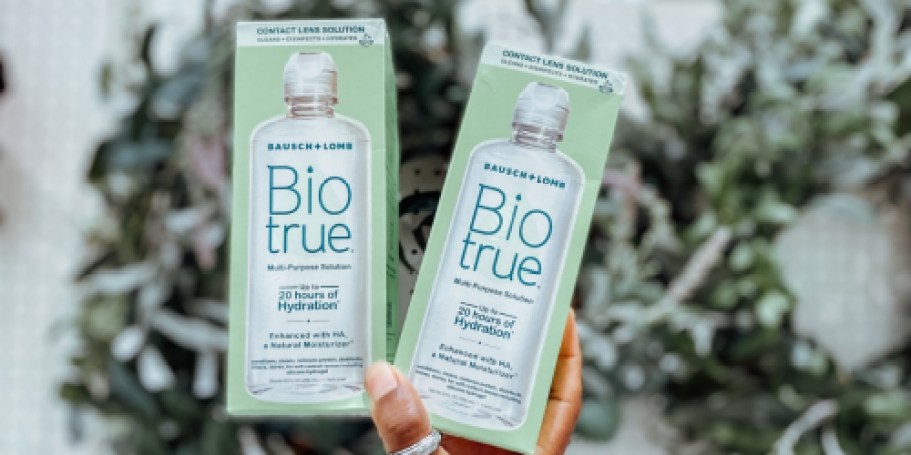 TWO Bausch + Lomb Contact Solution Bottles Only $6.73 on Walgreens.com