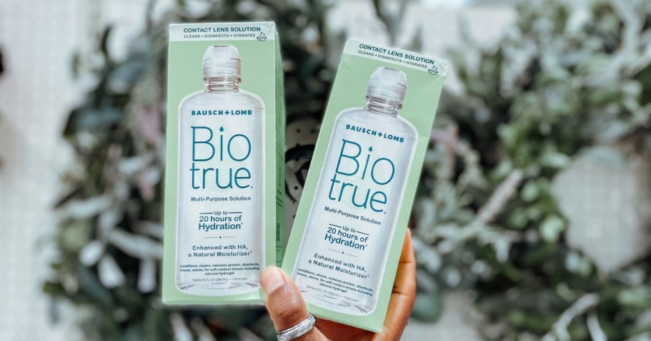 TWO Bausch + Lomb Contact Solution Bottles Only $6.73 on Walgreens.com
