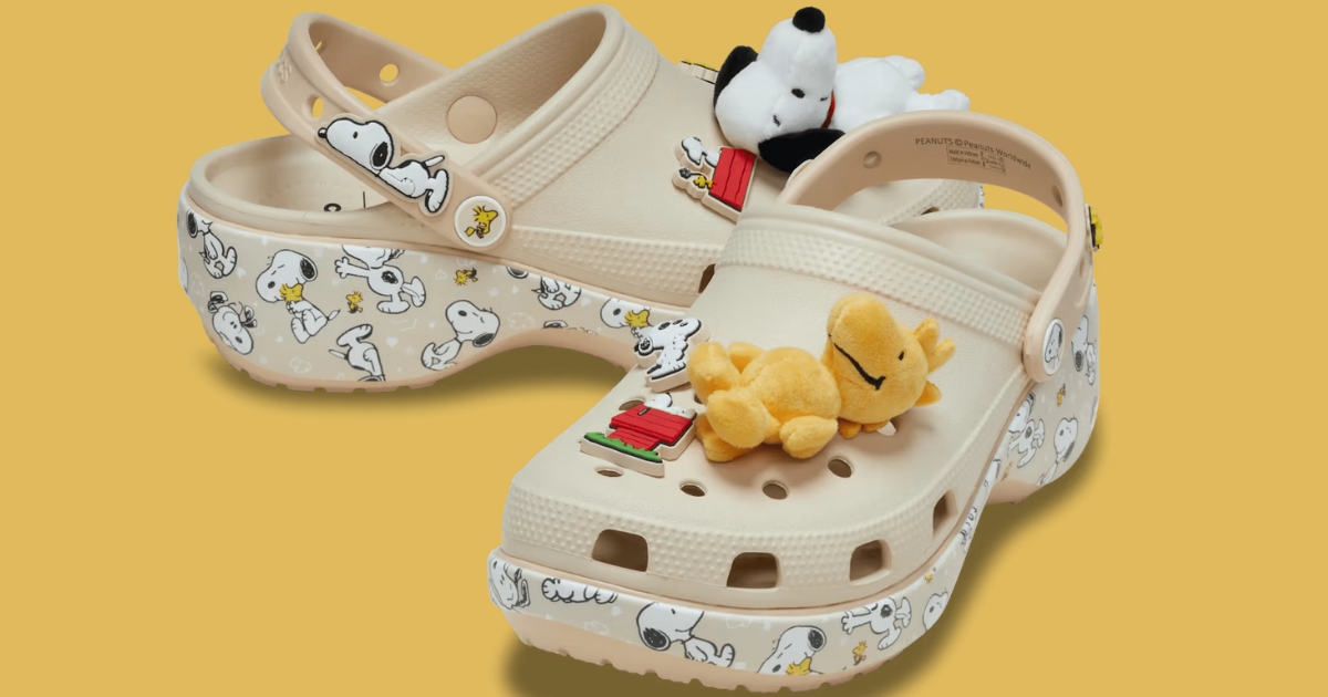 New Crocs Peanuts Clogs & Jibbitz Just Dropped