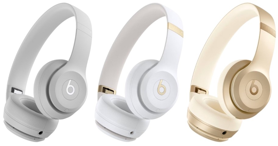 3 pairs of Beats Solo 4 Headphones