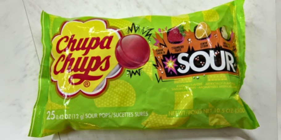 Chupa Chups Sour Lollipops 25-Count Only $2.54 Shipped on Amazon