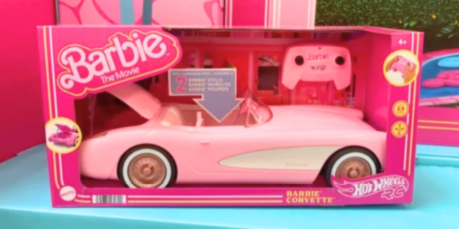Barbie Hot Wheels RC Corvette Just $22.50 on Amazon (Reg. $55) + More