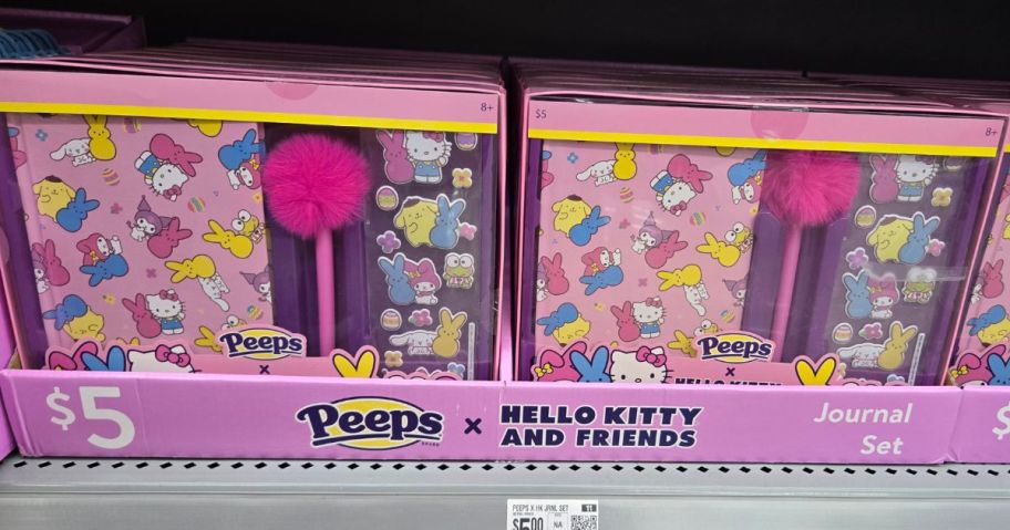 Hello Kitty x Peeps Easter Journal Set at Walmart