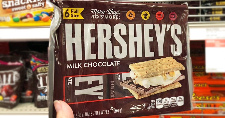 Hershey&rsquo;s Chocolate Bars 6-Pack Only $4 Shipped on Amazon
