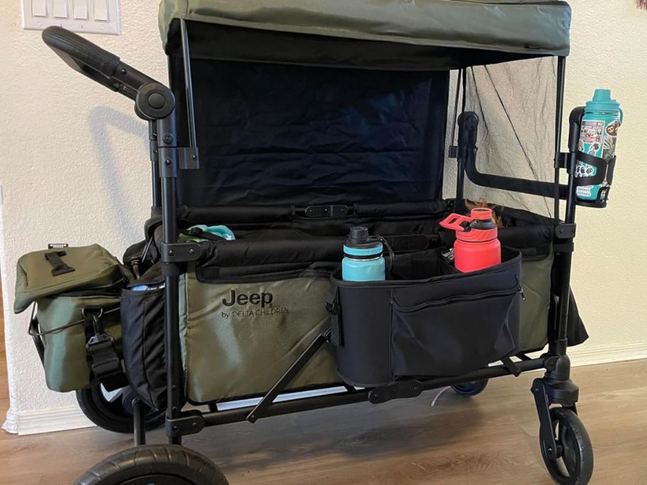 Jeep Wrangler Deluxe Stroller Wagon Just $299 Shipped on Walmart.com (Reg.  $650) | Hip2Save
