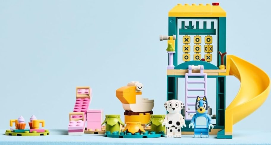 LEGO Bluey Playground Fun w/ Bluey & Chloe building set