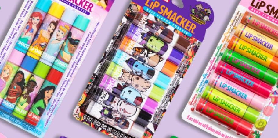 Lip Smacker 8-Packs from $4.94 Shipped on Amazon (Reg. $12) – Easy Stocking Stuffer!