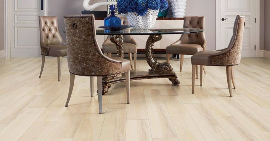 Malibu Wide Plank French Oak Fortuna 7.2 in. x 48 in. Click Lock Waterproof Luxury Vinyl Plank Flooring&nbsp; 