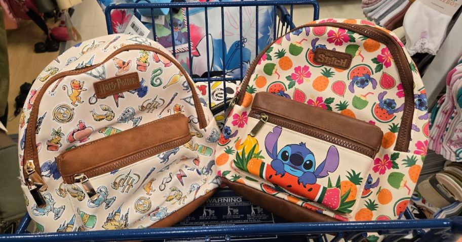 Disney Mini Backpacks Harry Potter Stitch