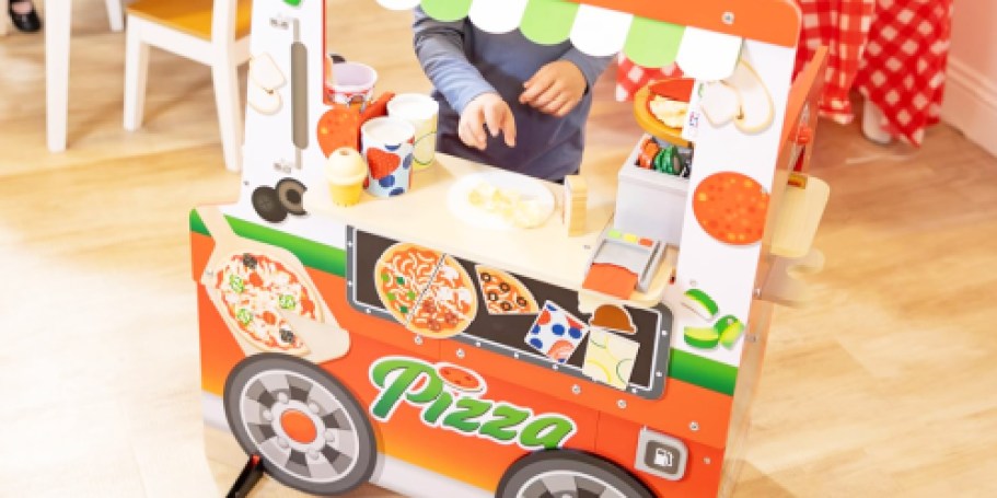 Melissa & Doug Pizza Food Truck w/ 50+ Accessories Only $64.82 Shipped on Amazon (Reg. $180)