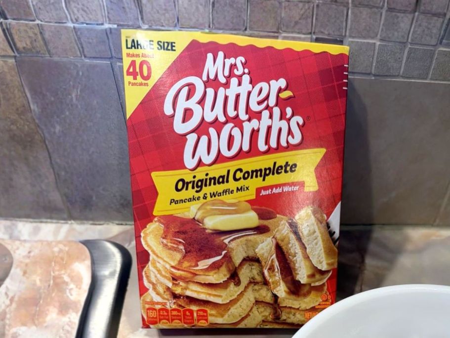 Mrs. Butterworth’s Pancake Mix Only $2.41 Shipped on Amazon (Reg. $5)