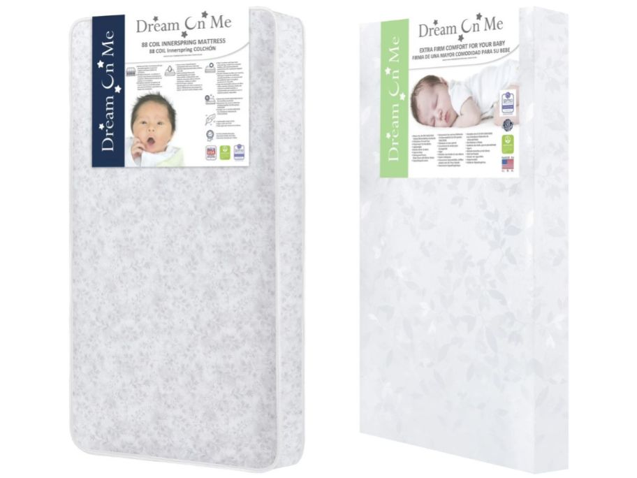 Stock images of two dream on me crib mattresses