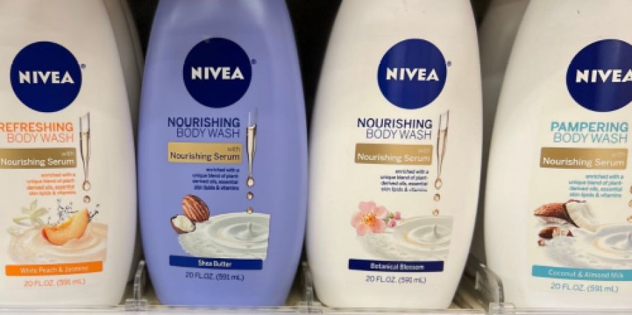 Nivea Nourishing Body Wash Only $3 Shipped on Amazon (Reg. $8)
