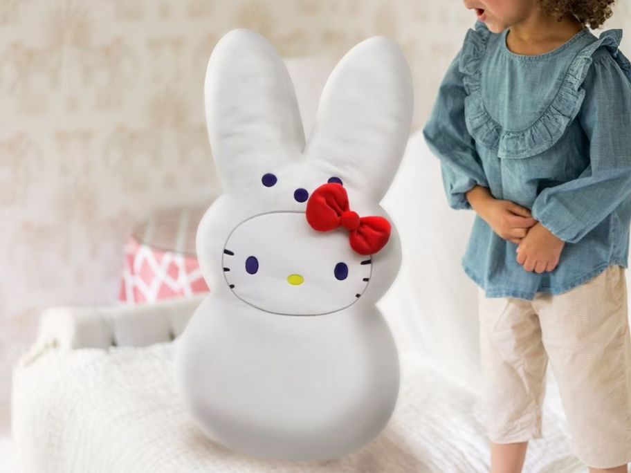 Hello Kitty Peeps Giant Plush