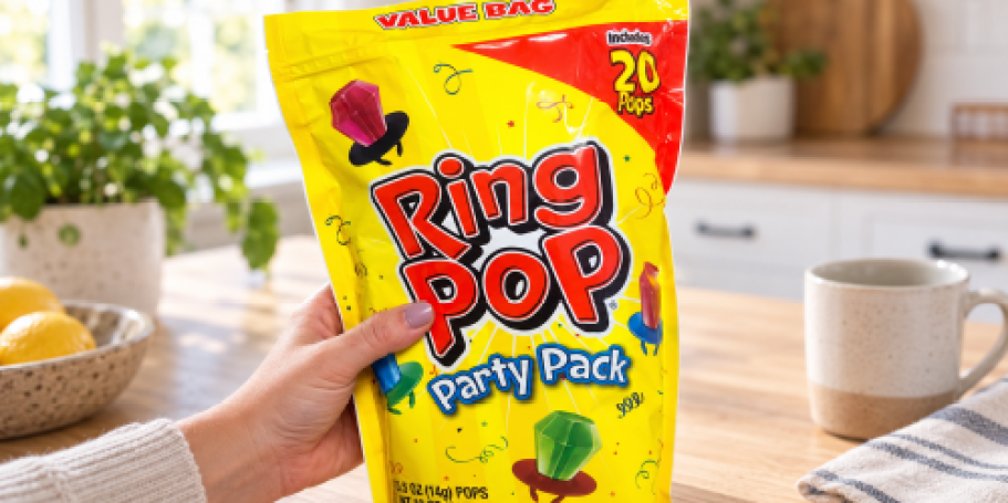 Ring Pop Party Packs from $6.83 on Amazon (Great for Halloween!)