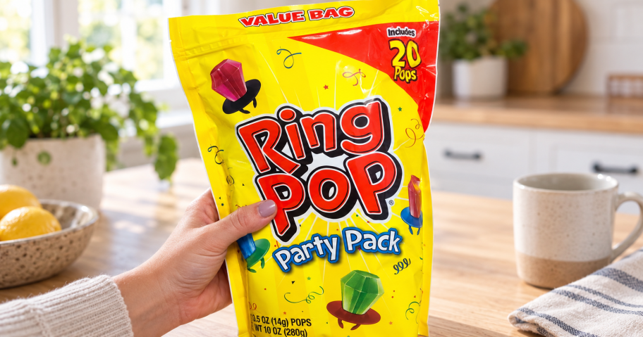 Ring Pop Party Packs from $6.83 on Amazon (Great for Halloween!)