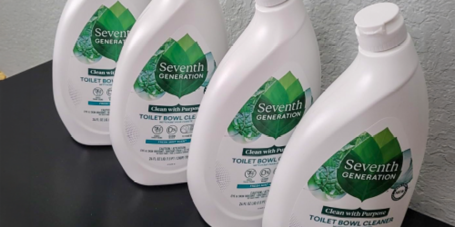 Seventh Generation Toilet Bowl Cleaner 4-Pack Only $5.70 Shipped on Amazon (Reg. $16)