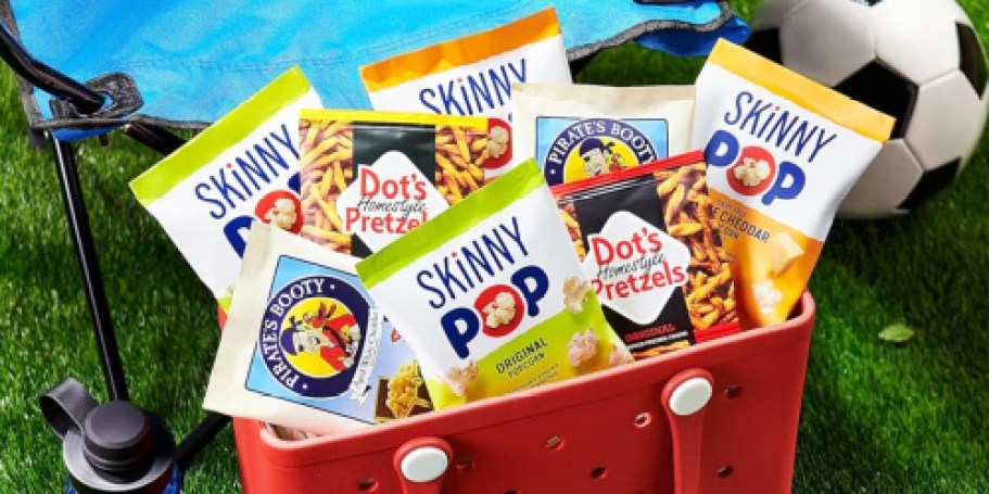 SkinnyPop Variety Pack 18-Count Only $9 Shipped on Amazon (Includes Dots Pretzels!)
