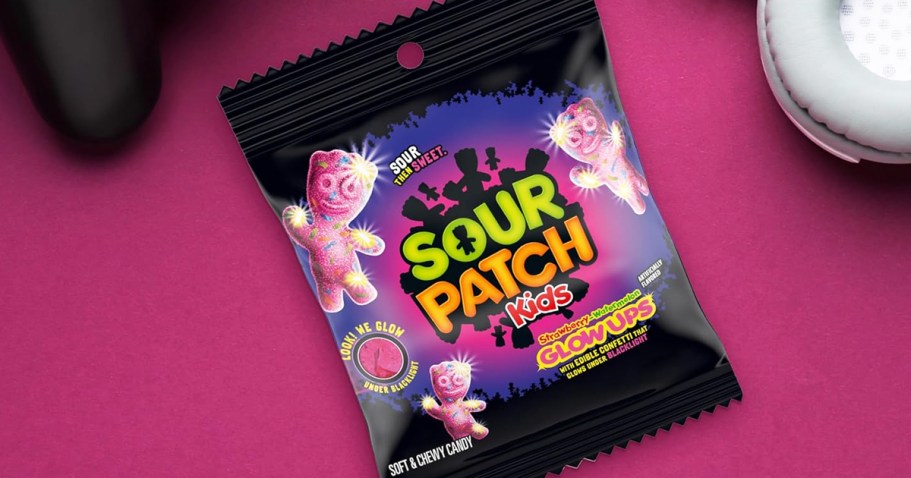 Sour Patch Kids Glow Ups 12-Pack Only $7 Shipped on Amazon (62¢ Each)