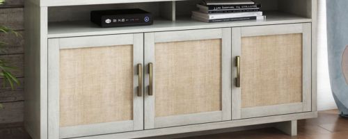 A Sand & Stable Portman Unfinished TV Stand