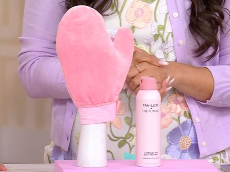 Tan Luxe The Future Mist and Mitt