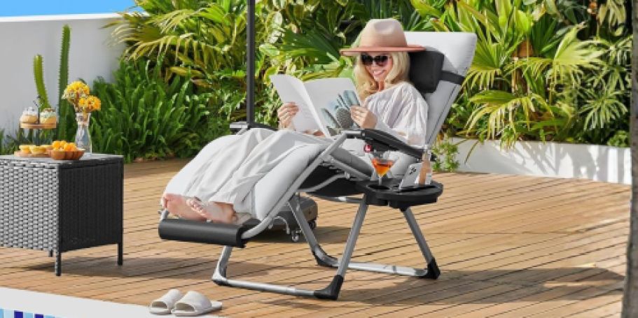 Zero Gravity Chair Just $52.99 Shipped on Amazon (Reg. $90)
