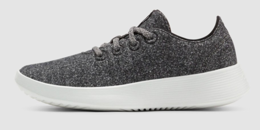 dark grey wool sneakers