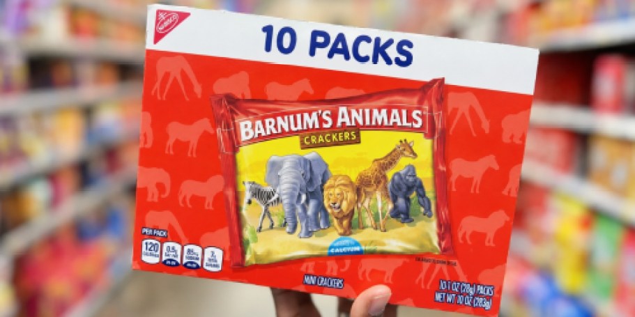 Barnum’s Animals Crackers 10-Pack Just $3.88 Shipped on Amazon (Reg. $6)