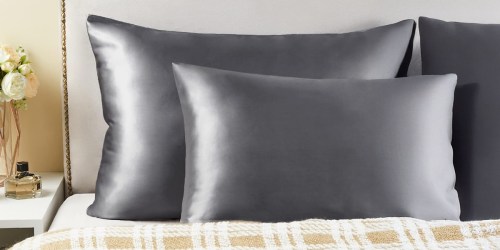 Satin Pillowcase 2-Pack Only $3 Shipped for Amazon Prime Members (Over 40K 5-Star Reviews)