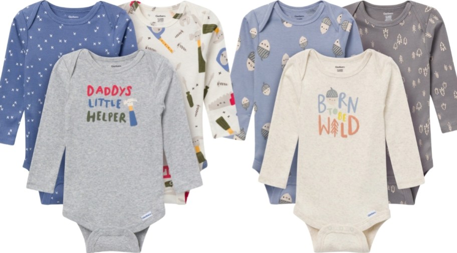 two boys 3pack onesies