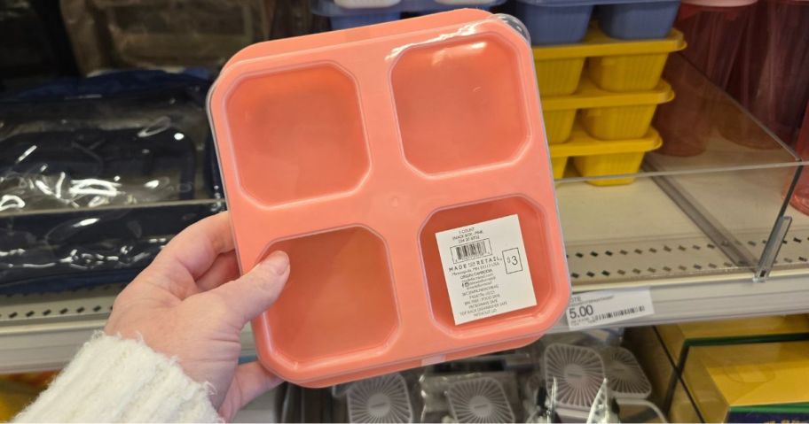 Snack Box in hand in store