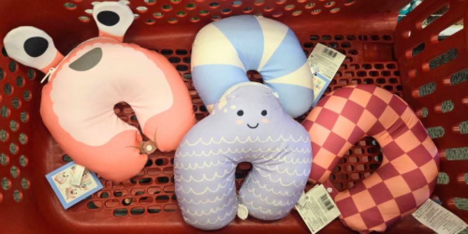 New Target Bullseye Playground Kids Travel Pillows, Accessories, & More
