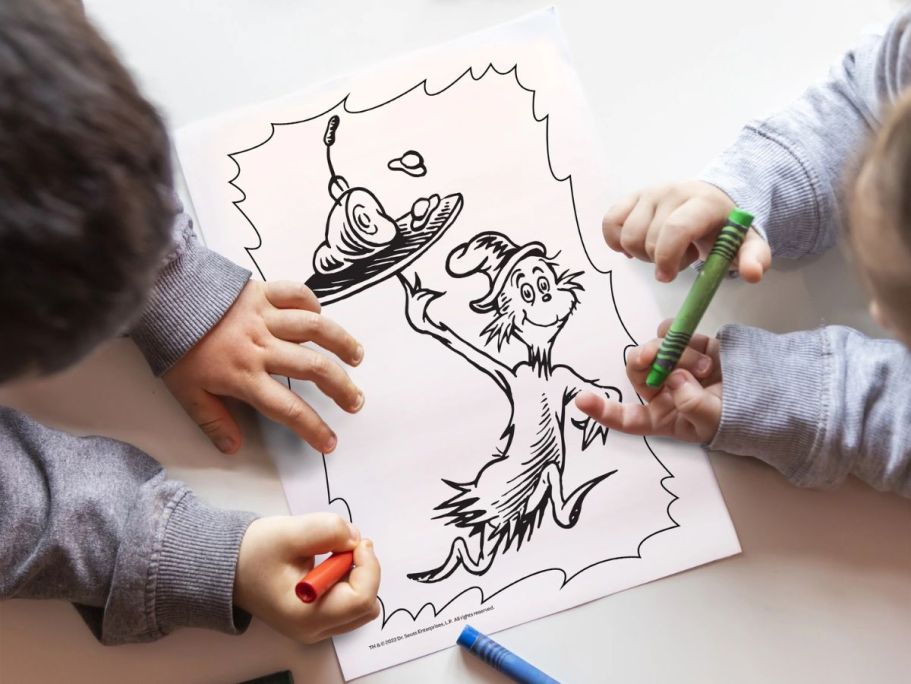 Jumbo Coloring Books Only $1 on Walmart.com (Fun Stocking Stuffer ...