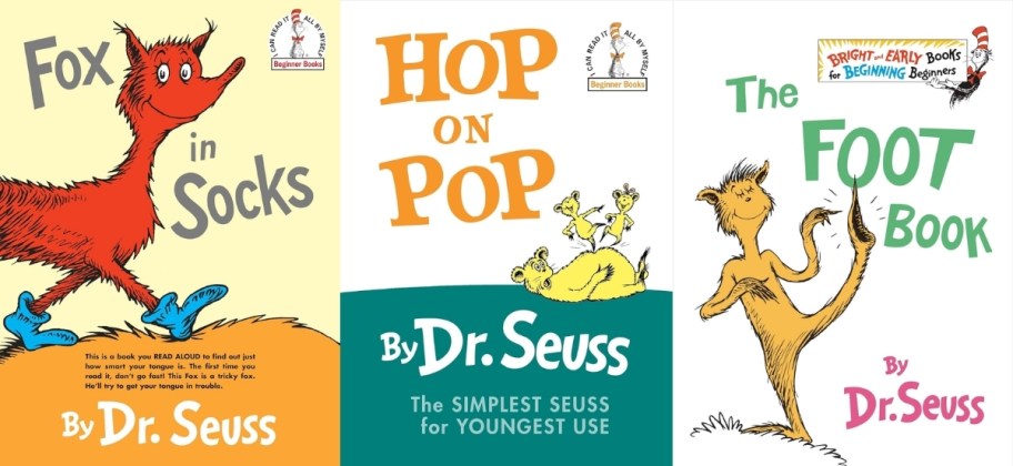 3 doctor seuss book covers