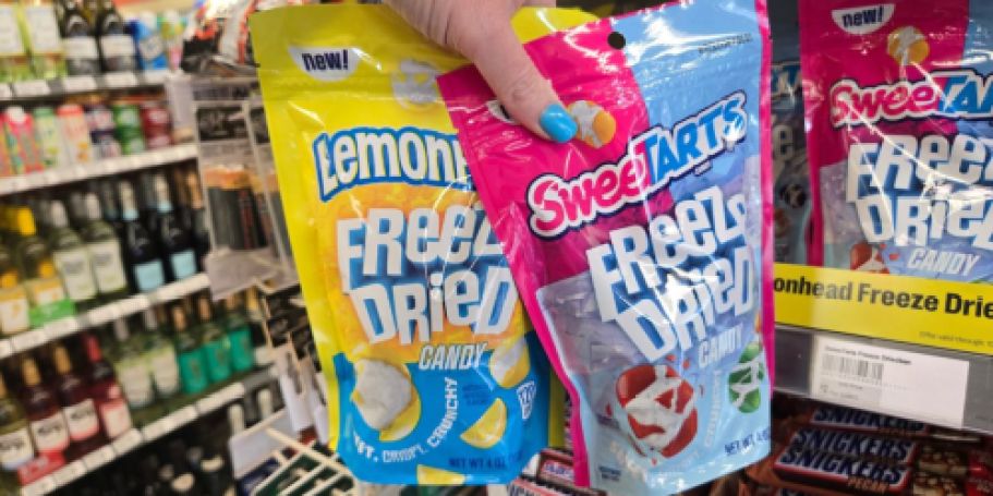 New Lemonheads & SweeTARTS Freeze-Dried Candies Are Hitting Store Shelves