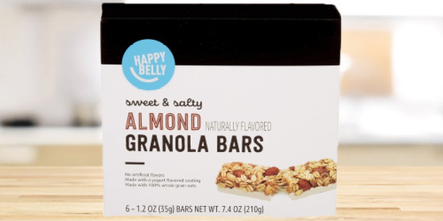 Happy Belly Almond Granola Bars 6-Count Only $1.34 Shipped on Amazon