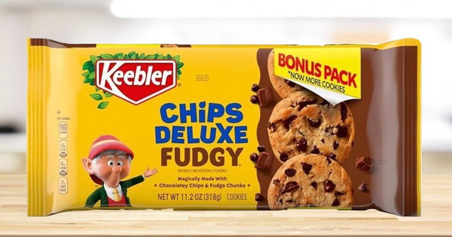 Keebler Chips Deluxe Fudgy Cookies Only $2.86 Shipped on Amazon
