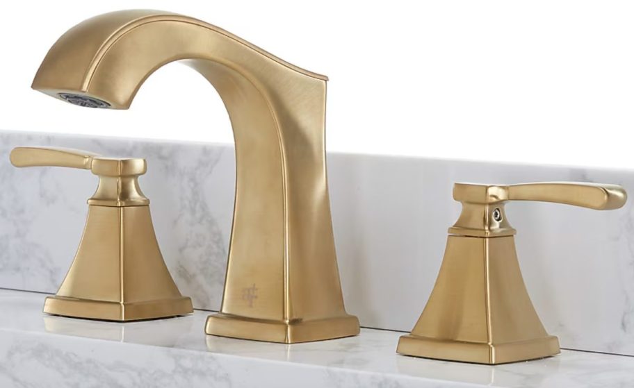 Gold Sync faucet
