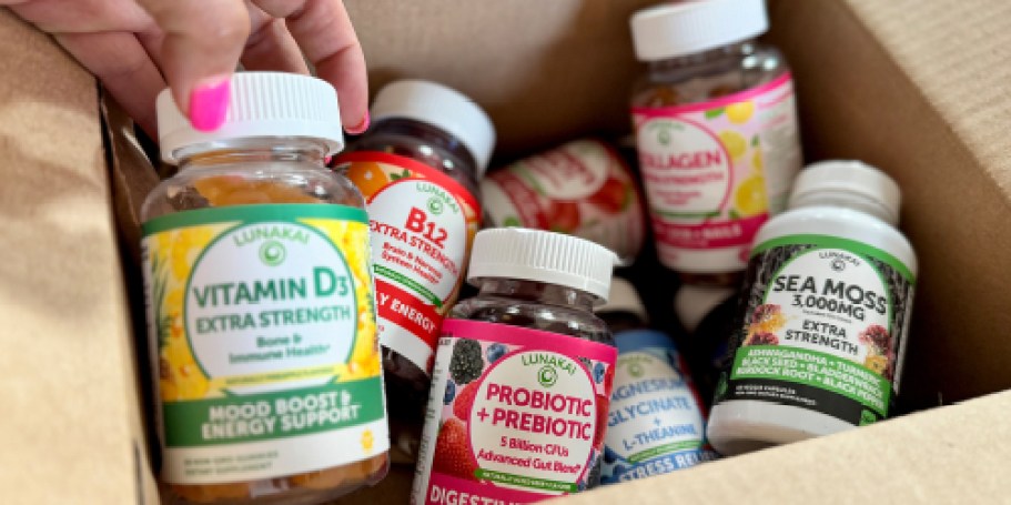 Over 60% Off Lunakai Gummies on Amazon | Vitamin D3 Just $11.97 Shipped