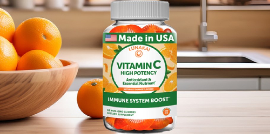 Lunakai Vitamin C 60-Count Just $12.96 Shipped on Amazon (Reg. $32)