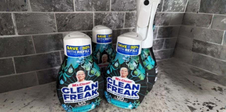 Mr. Clean Clean Freak Starter Kit w/ 3 Refills Only $10.77 Shipped on Amazon