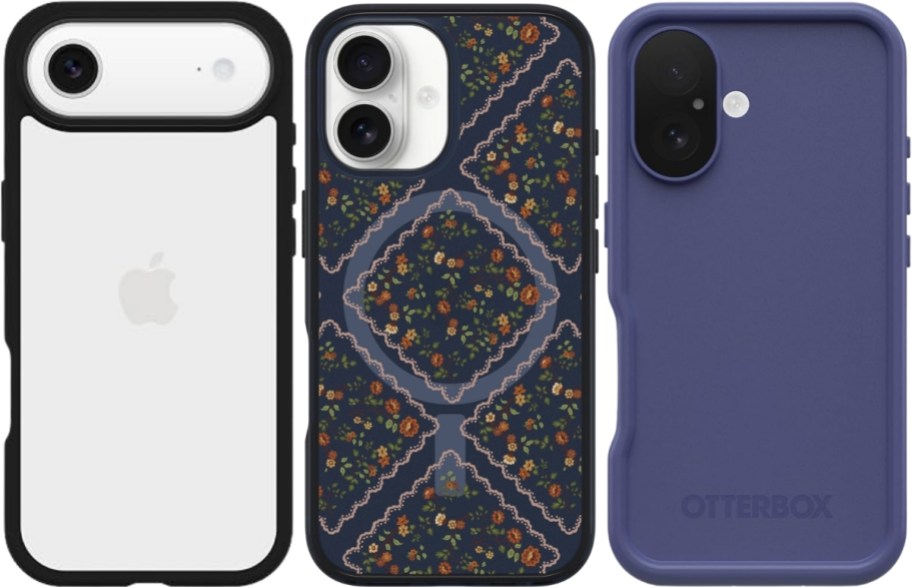 three otterbox phone cases