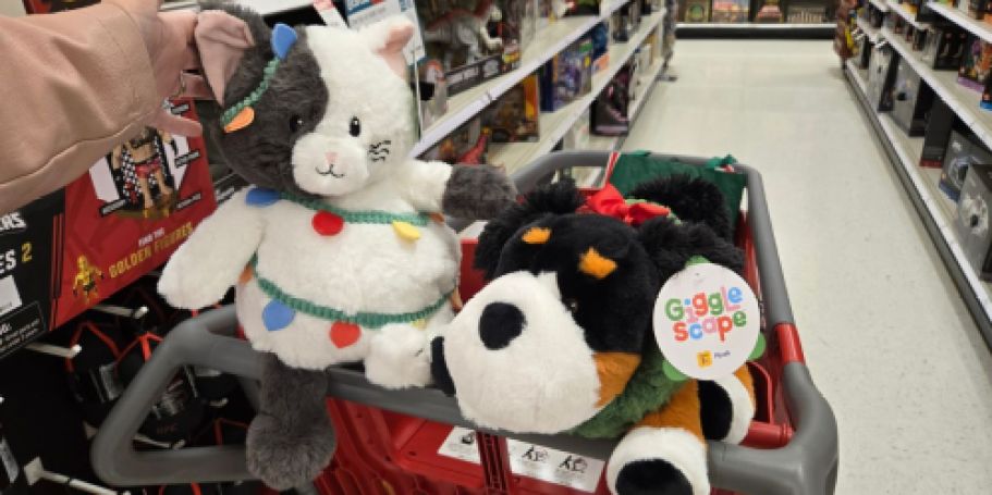 40% Off Target Plush Toys – Today ONLY | Gigglescape, Squishmallows, Snackles, & More