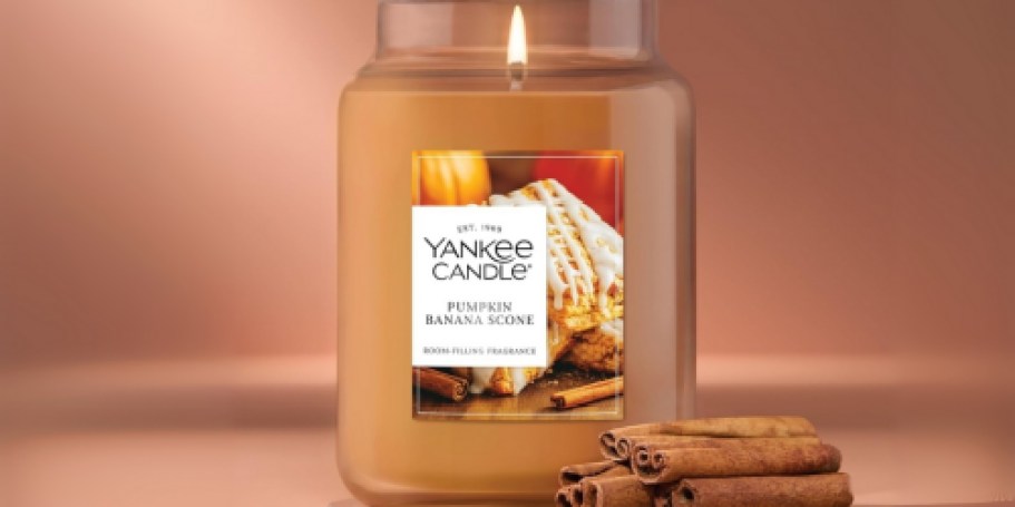 Yankee Candle Large Jars Only $14 Shipped for Prime Members
